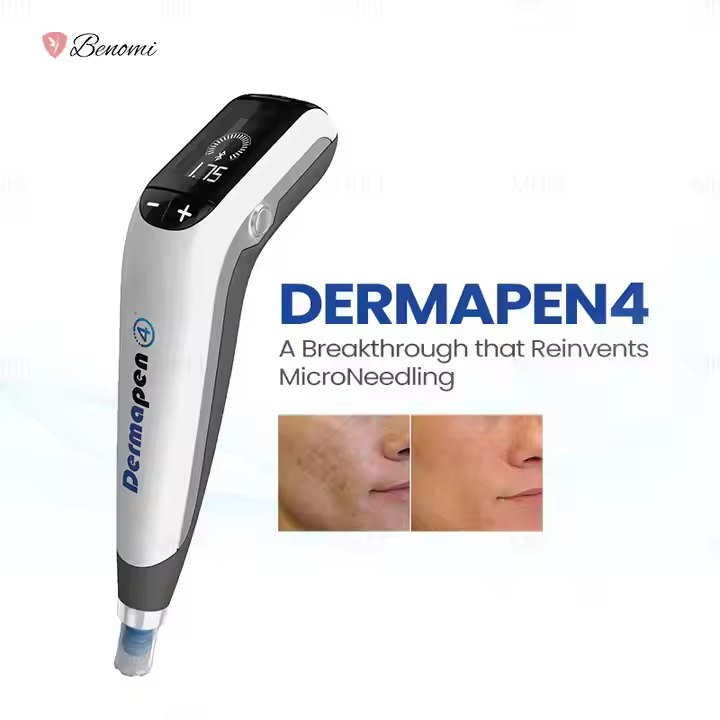 Free Shipping Hydra H5 Dr-Pen LED Handheld Facial Pen Microneedling Pen with Light Therapy for Body Skin Rejuvenation