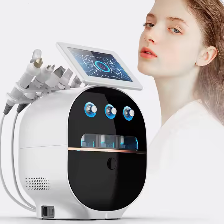 New Arrival 6 in 1 Hydra Machine Hydrodermabrasion Facial Microdermabrasion US Plug Facial Cleaning for Hydrating