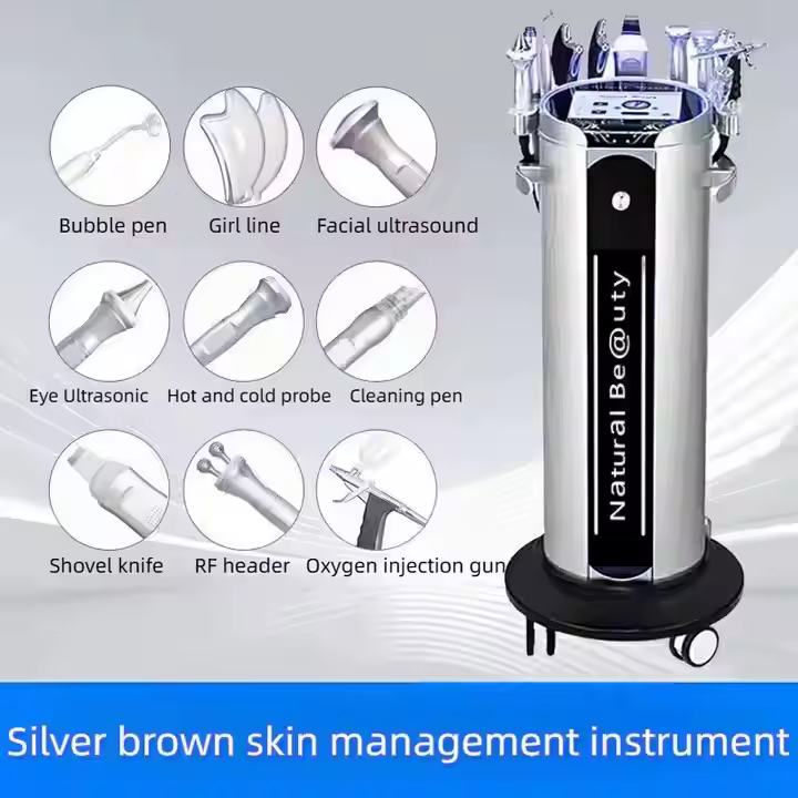 Multifuncional Spa Treatment Systems Beauty China Wholesale Price Aqua Jet Peel Latest 10 in 1 Face Facial Hydra Machine