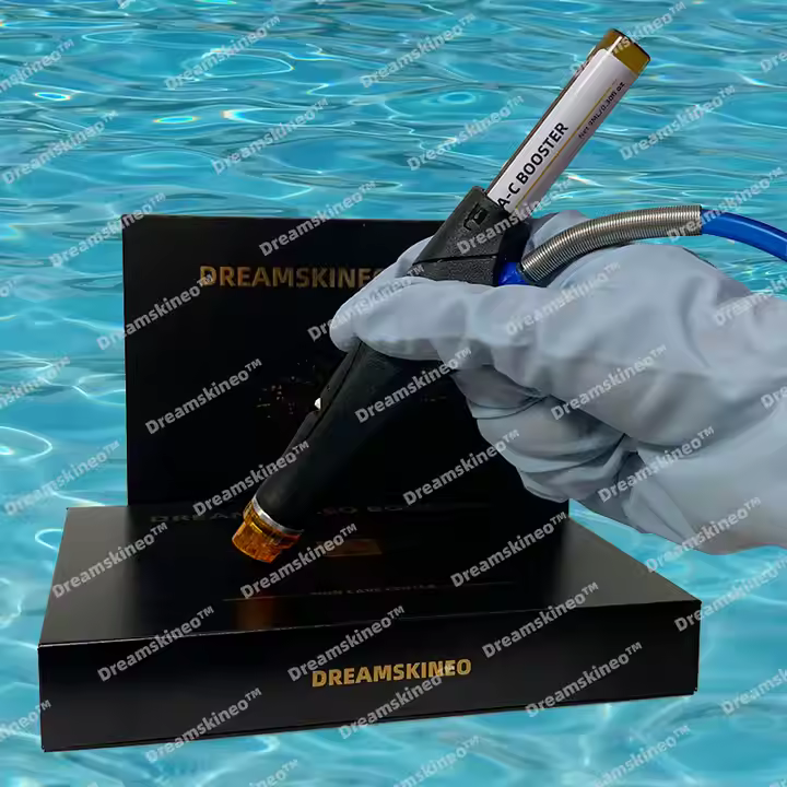 Hydra Oxygen Facial Gold Hydra Pen De Vitamine c Tone Brightening Skin Facial Serum Booster Ampoules Centella Essential Oil Kit