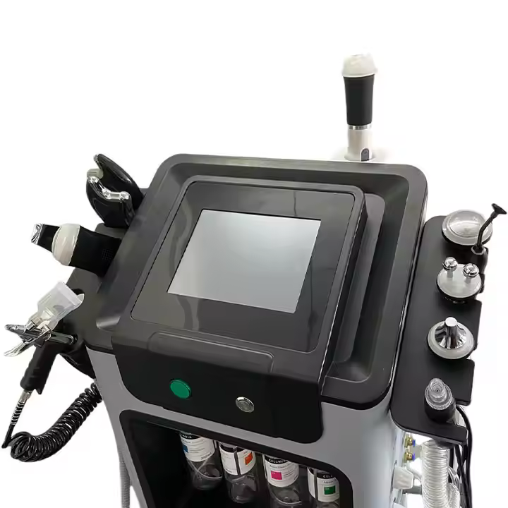 Oxigeno Facial Con Hidradermoabracion Guasha Modelador Scrubber Care Skin Bubble Pen Aqua Facial Spa Beauty