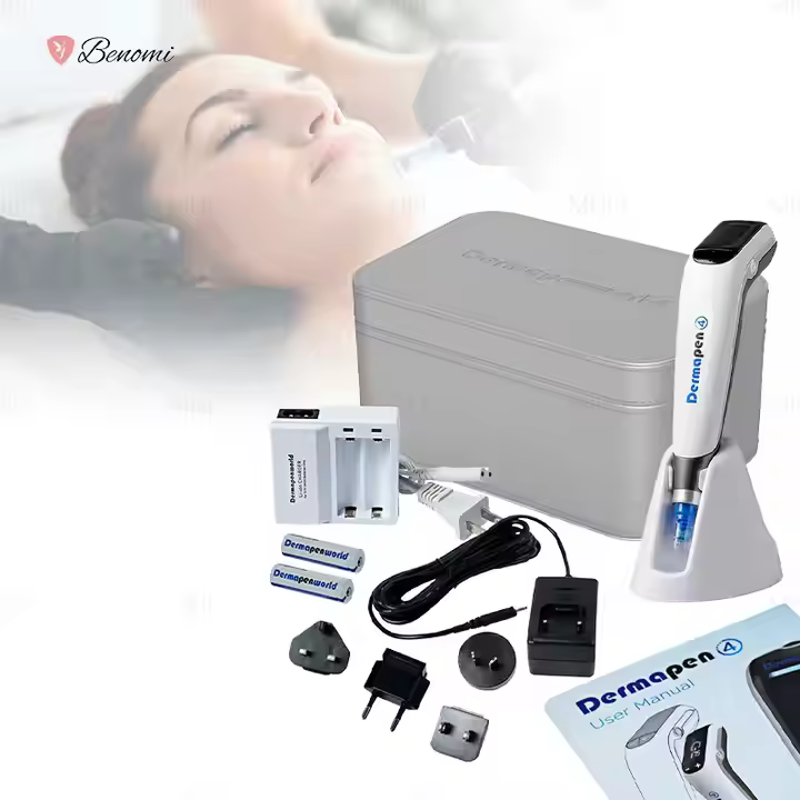 Hydra H5 Dr-Pen Professional Automatic Serum Applicator LED 6 in 1 Microcurrent Facial Device Infusion Carrier Essence Face Body