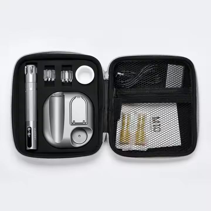 Portable Hydra Pen M10 Professional Skin Rejuvenation Device Derma Pen Multiple Serum Tips With Red and Blue Light