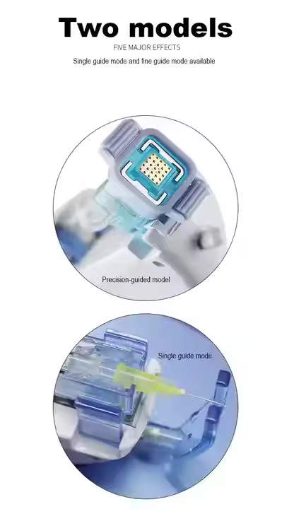 High Pressure PRP Mesoderm Syringe Skin Therapy Gun Nano U225 Mesoderm Gun
