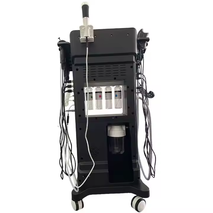 Oxigeno Facial Con Hidradermoabracion Guasha Modelador Scrubber Care Skin Bubble Pen Aqua Facial Spa Beauty