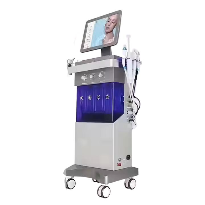 Heart 14 in 1 Hydra Machine Multifunction Microdermabrasion Facial Beauty Spa Master Reduce Oily Skin Promote Wound Healing