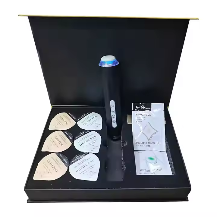 Mini Portable Rechargeable Facial Jet Pen Most Sells CO2 Bubble Oxygenation Pods Machine for Deep Skin Cleansing Glowing