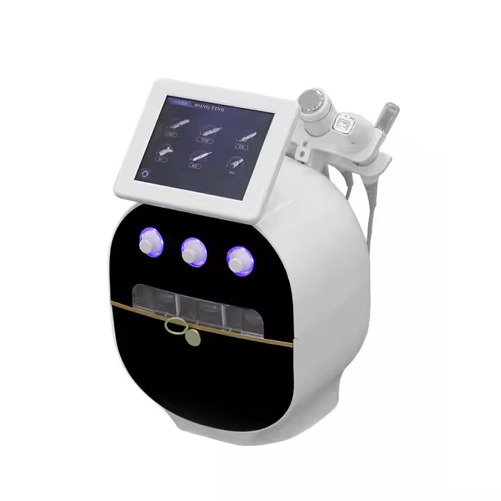 New Arrival 6 in 1 Hydra Machine Hydrodermabrasion Facial Microdermabrasion US Plug Facial Cleaning for Hydrating