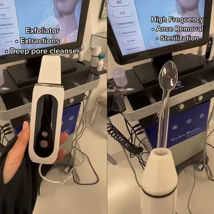 Hydro Aqua Facial Hydrodermabrasion Facial Clean Skin Rejuvenation Spa Equipment Hydra Beauty Facial Machine